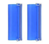 Sirxlevcy 2Pcs 20 Oz Silicone Tumbler Wrap Sublimation Silicone Bands Tumbler Mug for Tumblers Printing Sublimation Blue