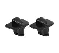 Sirxlevcy 2Pcs Car Black ABS Interior Roof Hooks Clothes Hanger Hook Trim for V90 S90 XC40 XC60 XC90 2015-2020