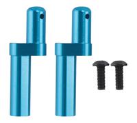 Sirxlevcy 2Pcs Metal Battery Plate Mount Fixing Bracket for TT-02 TT02 1/10 RC Car Upgrade Parts,2