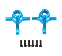 Sirxlevcy 2Pcs Metal Front Upright Knuckle Arms Steering Knuckle for TT02 TT-02 1/10 RC Car Upgrade Parts