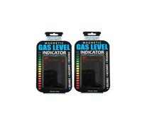 Sirxlevcy 2pcs Practical Propane Gas Tank Level Indicator Magnetic Gauge Caravan Bottle Temperature Measuring Stick Replacement Spare Parts