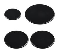 Sirxlevcy 4 Pcs Cooker Hob Gas Burner Cap 55mm 75mm 100mm for Oven Gas Hob Burner Crown Flame Cap Kitchen Accessories Flat
