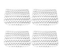 Sirxlevcy 4 PCS Replacement Pads Accessory for Steam Mop S1000, S1000A, S1000C, S1000WM, S10001C, Dirt Grip Pads, Microfiber Washable & Reusable