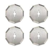 Sirxlevcy 4 Pcs Replacement Rotary Blades Compatible for WX2300 Zipsnip RC2600K,RC2601, RC2602, WX080L, WX081L