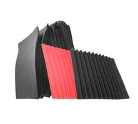 Sirxlevcy 48 Pcs Sound Insulation Board Acoustic Panel Studio Foam Wedge Fireproof Soundproof Cushion Wall Board,2.5 x 30 x 30cm