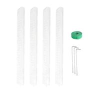 Sirxlevcy 4Pcs 24Inch Moss Pole Stackable Plant Support for Plants Monstera for Indoor Climbing Plants Work