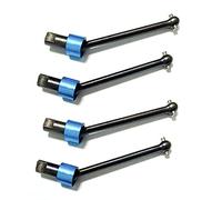 Sirxlevcy 4Pcs Metal CVD Drive Shaft Driveshaft for LaTrax Teton 1/18 RC Car Upgrade Parts Accessories,2