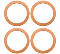 Sirxlevcy 4PCS Wooden Round Shaped Handles Replacement for Handmade Bag Handbags Purse Handles