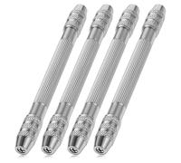 Sirxlevcy 4Pieces Double End Needle Pliers DIY Hand Drill Needle Pliers Wire Twisting Tools for Jewelry Making Jewelry Making Tool