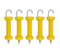 Sirxlevcy 5 Pcs High Quality Electric Fence Gate Handle Insulated Spring Handles Plastic Door Handle Ranch Fence Accessories
