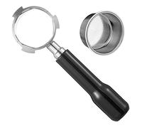 Sirxlevcy 51Mm Bottomless Portafilter Fits for Espresso Machines with 1 Cup Filter Basket