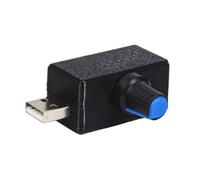 Sirxlevcy 5V USB Fan Speed Controller Voltage Regulation Module Motor Speed Controller USB-A Interface DIY Heatsink Control Switch