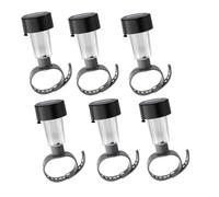 Sirxlevcy 6 Pack Solar Pool Lights for Framed Above Ground Pools,Outdoor Swimming Pool Fence Decoration Accessories, Waterproof