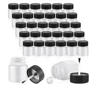 Sirxlevcy 60pcs Touch Up Paint Bottles Empty Touch Up Paint Containers Reusable Small Paint Bottles for Repairing Chips Scratches