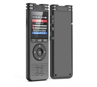 Sirxlevcy 64GB Digital Voice Recorder Activated Tape Recorder Sound Audio Recorder with Playback Voice for Lectures Meeting