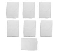 Sirxlevcy 7PCS Towels Cotton White Superior Hotel Quality Soft Face Hand Towels 30X30cm