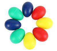 Sirxlevcy 8pcs Playful Plastic Percussion Musical Egg Maracas Egg Shakers Kids Toys- 4