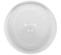 Sirxlevcy 9.6 Inch Microwave Plate Spare Microwave Dish Universal Microwave Turntable Glass Plates Round Replacement Plate