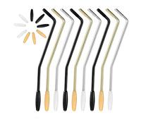 Sirxlevcy 9 Pack Threaded Tremolo Arm, 6MM Tremolo Bar, Tremolo Arm with Tips for, Electric Guitar, Tremolo System
