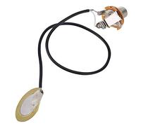 Sirxlevcy Acoustic Guitar Transducer Pre-Wired Amplifier Piezo Jack Pickup Accessory