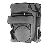 Sirxlevcy Art Portfolio Case,4K Canvas Artist Backpack Waterproof Art Carrying Bag Tote for Drawing Board Sketching Tools Organize