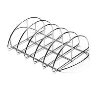 Sirxlevcy Barbecue Rib Rack for Smokers,for Large Green Eggs and Smoker or Larger Barbecue Rack,for Charcoal Barbecue