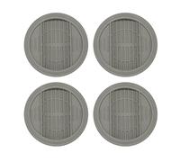 Sirxlevcy Bed Stoppers Furniture Stopper, 4 Pack Wheel Stoppers Furniture Caster Cups Fits to All Floors & Wheels of Sofas, Beds