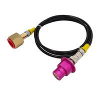 Sirxlevcy CGA320 Quick Connect Adapter Terra Duo Art to External Co2 Tank Adapter Hose Kit Easy to Use