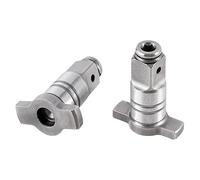 Sirxlevcy Compatible Impact Driver Anvil Assembly in Drill Head Housing,1/2inch Square Drive to 1/4inch Hex Female Socket Adapter