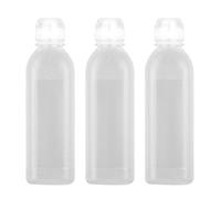 Sirxlevcy Condiment Squeeze Bottles Ketchup Bottles Squeeze for Sauces, Olive Oil Dispenser, 3-Pack 17 Oz (500ML)