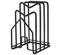 Sirxlevcy Cutting Board Rack Chopping Board Organizer Stand Holder Kitchen Countertop Pots Pan Lids Rack Organizer Flat Steel
