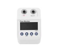 Sirxlevcy Digital Display Filter Water Flow Meter with Electronic Digital Display Monitor Filter Water Flow for Liquids Measuring