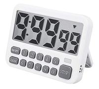 Sirxlevcy Digital Kitchen Timer, Large Display Cooking Timer Cycle Count Up/Down Timer with Digits Directly Input, Loud Alarm