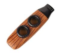 Sirxlevcy Double Hole Design Kazoo Double Membrane Kazoo Accompaniment Ukulele Guitar Violin Portable Musical Instrument Easy to Use -A