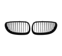 Sirxlevcy E60 Grill Front Kidney Sport Grilles Hood Grill for E60 E61 5 Series M5 525I 525Xi 528I 528Xi 530I 530Xi 2003-2009(Gloss Black)