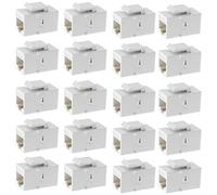 Sirxlevcy Ethernet Coupler, 20Pack Cat6 RJ45 Jack Inline Female Connectors