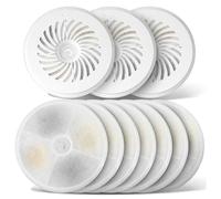 Sirxlevcy Filter Units 3.0 for Pet Water Fountain Replacement Filter Activated Carbon Fiber Cotton for Cat Smart Water Dispenser