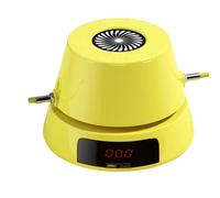 Sirxlevcy Fully Intelligent Automatic Rope Sling Cat Teaser LED Backlit LCD Soft Plastic Rope Cat Toy Cat Fishing Rod B