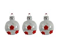 Sirxlevcy Hummingbird Feeder,Humming Bird Feeders,Hummingbird Leak Proof Feeder for Outdoors Hanging 3Pcs