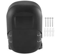 Sirxlevcy Key Lock Box Wall Mount 4 Digit Combination Weatherproof Key Storage Lock Box, Large Capacity Security Combo Lockbox