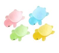 Sirxlevcy Little Turtle Handmade Essential Oil Soap 4 Pieces ofCute Little Turtle Moisturizing Soap Children'S Cleansing Bath Soap