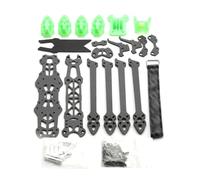 Sirxlevcy Mark4 7inch 295mm Quadcopter Frame Kit 5mm Arm for 7" FPV Freestyle & RC Racing Drone with Green Print