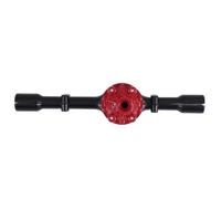 Sirxlevcy Metal Rear Bridge Axle Housing Case for D12 C14 C24 C24-1 C34 B14 B24 B16 B36 RC Car Upgrade Parts,Black