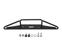 Sirxlevcy Metal Rear Bumper for MN D90 D99 D99S MN90 MN99S 1/12 RC Car Upgrade Spare Parts,Black