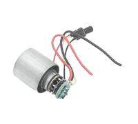 Sirxlevcy Mini Brushless Motor DC 9-12V 100000RPM High Speed CNC Aluminum Alloy Impeller Ducted Fan Stepless Speed Regulation Easy Install Easy to Use