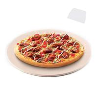 Sirxlevcy Pizza Stone, Round Pizza Stone For Grill and Oven, Making Pizza, Steak,Thick Inch Cordierite Pizza Pan,Cooking & Baking