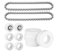 Sirxlevcy Pool Cleaner Parts,Climbing Ring 6101611-R4,Timing Track 9985006-R2 and 3884997-R6 Guide Wheels Pulley Gears Combo Kits