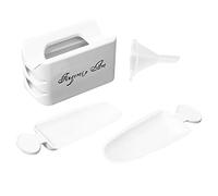 Sirxlevcy Portable Dipping Powder Recycling Tray Nail Tools Double-Layer Convenient Nail Jewelry Diamond Powder Recovery Box