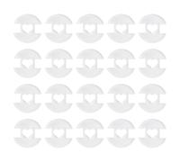 Sirxlevcy Removable Pom Poms Buttons for Hats, 20PCS Pom Pom Holder Knitted Hat Making Fastener Tools, Pompom Holders Easy to Use