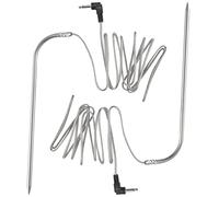 Sirxlevcy Replacement High-Temperature Meat Probe for Pellet Grills and Pellet Smokers Compatible with Pit Grills, 2Pc Waterproof BBQ Probe